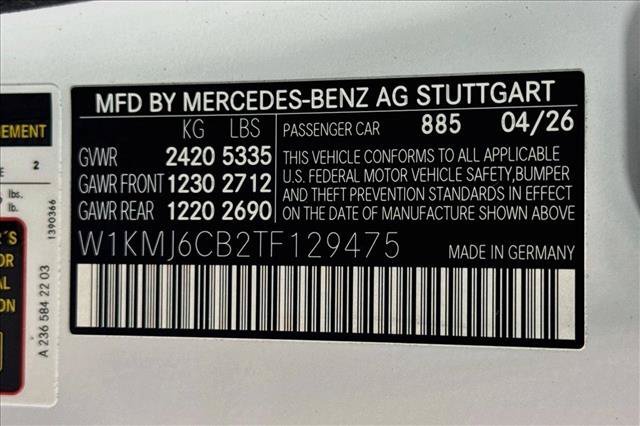 New 2026 MANUFAKTUR Moonlight White Metallic Mercedes-Benz AMG® CLE 53 image 58