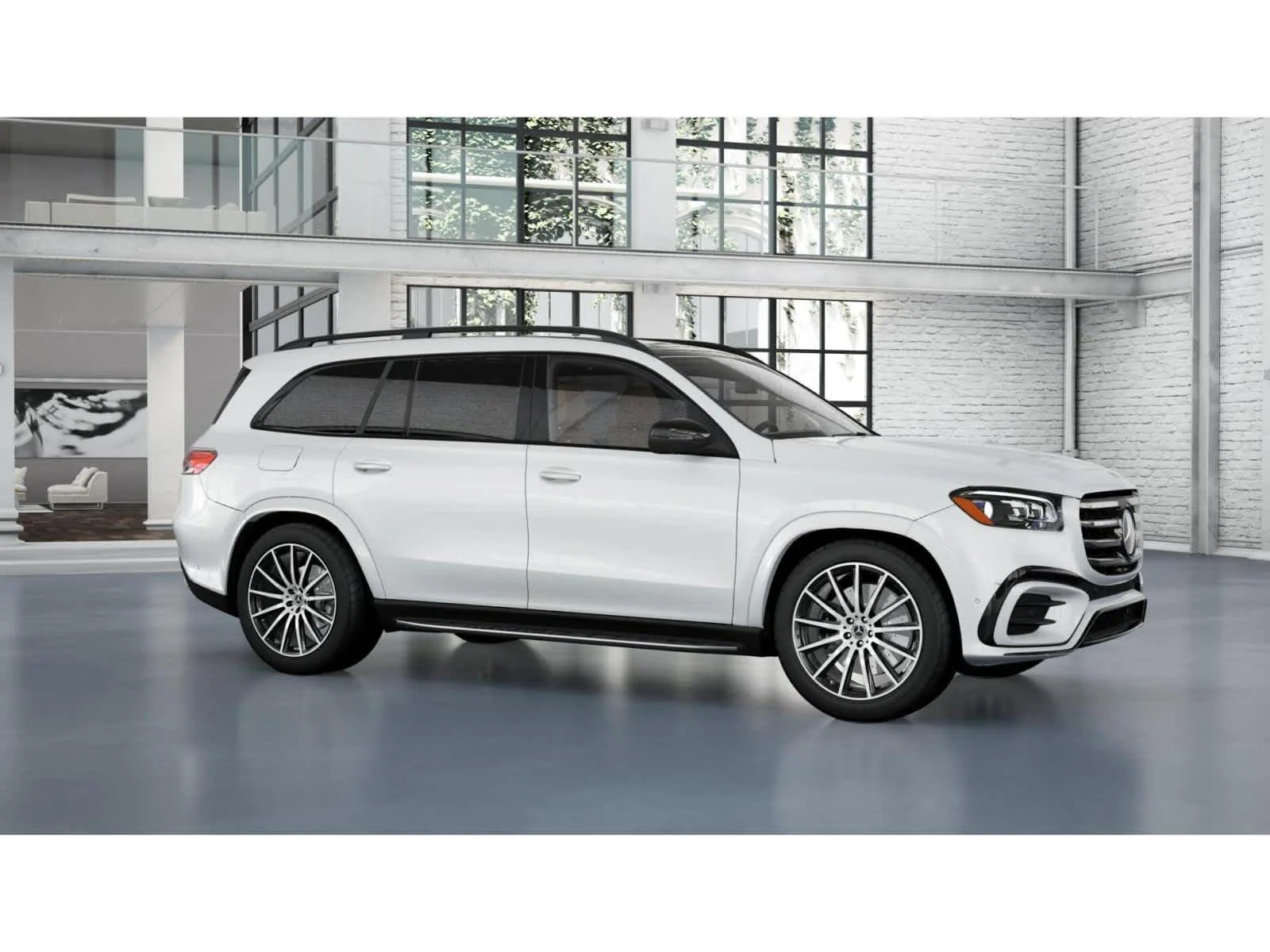 Used 2024 MANUFAKTUR Moonlight White Metallic Mercedes-Benz GLS 450 image 12