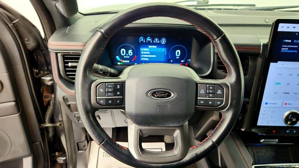 Used 2023 Dark Matter Metallic Ford Limited 4x4 w/ Stealth Edition Pkg, ControlTrac & 22