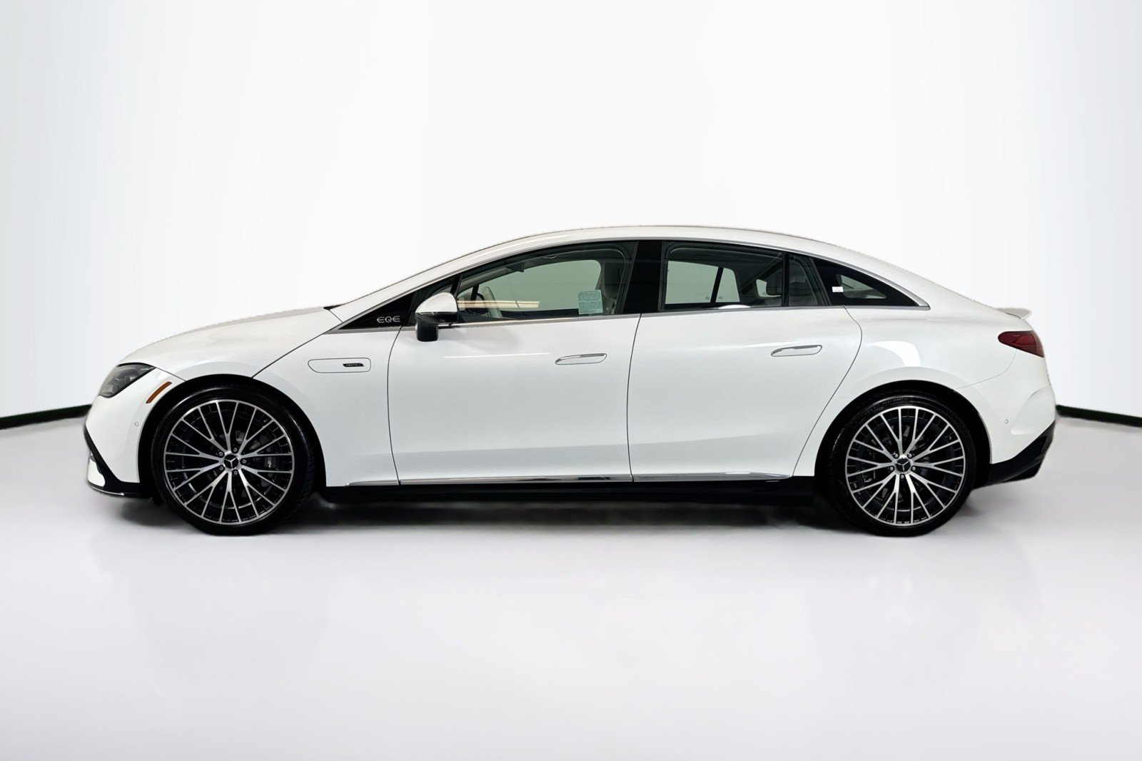 Certified Used 2023 MANUFAKTUR Moonlight White Metallic Mercedes-Benz AMG® EQE 4MATIC+ Sedan image 8