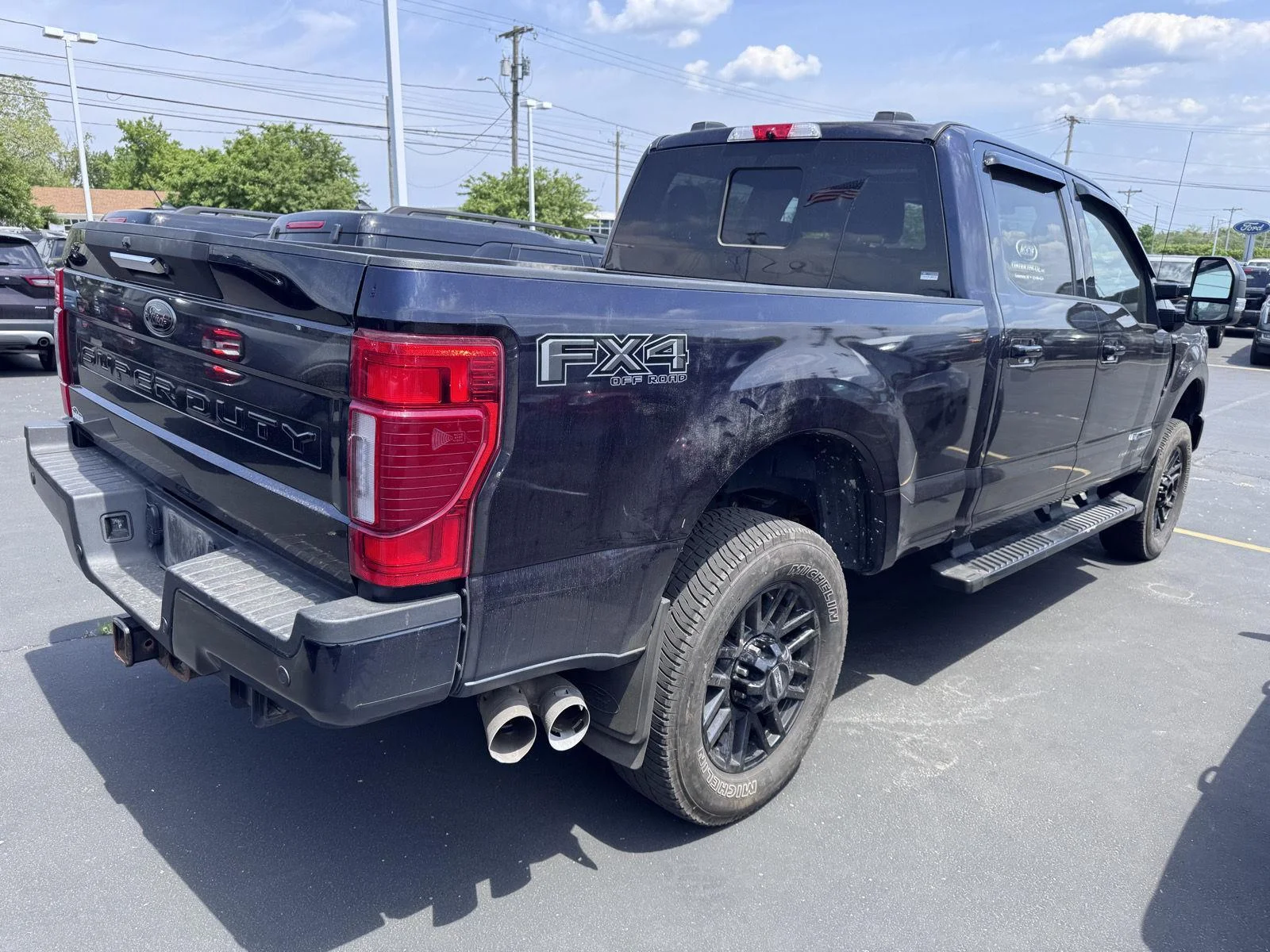 Used 2021 Antimatter Blue Ford LARIAT image 4