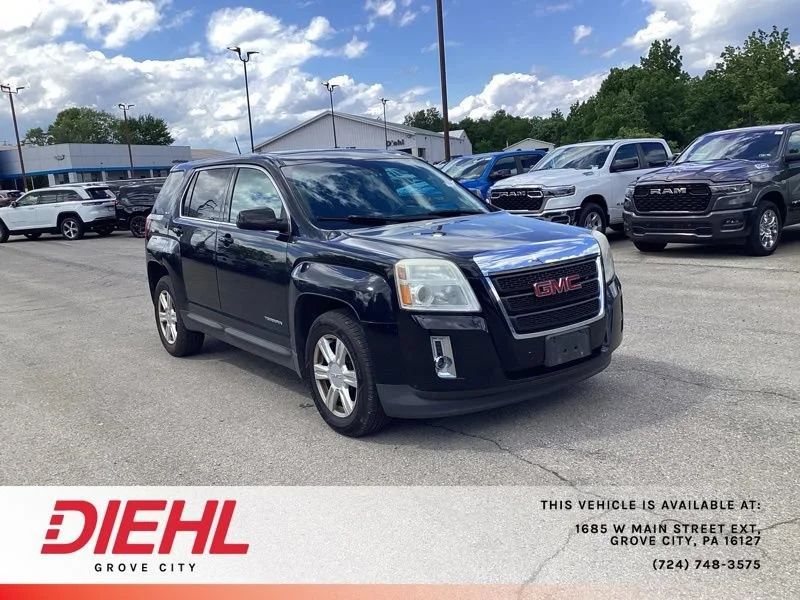 Used 2015 ONYX BLACK GMC SLE image 1