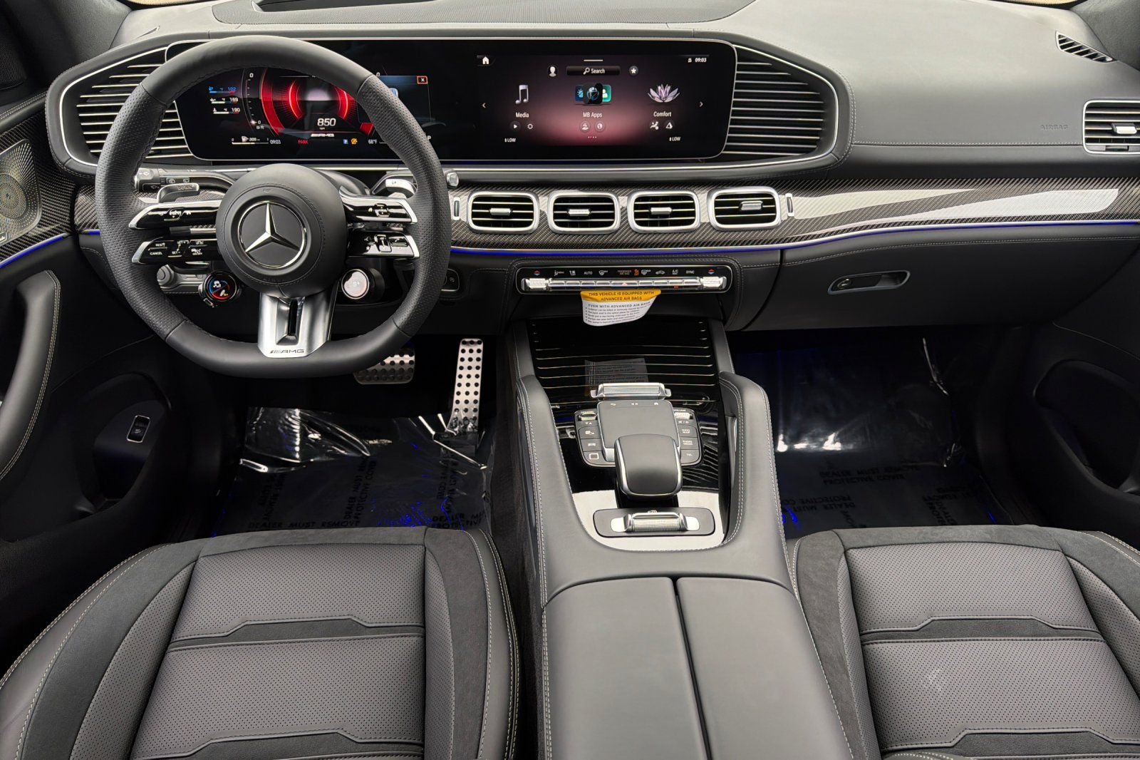 New 2026 MANUFAKTUR Alpine Grey Mercedes-Benz GLS 63 AMG® image 2
