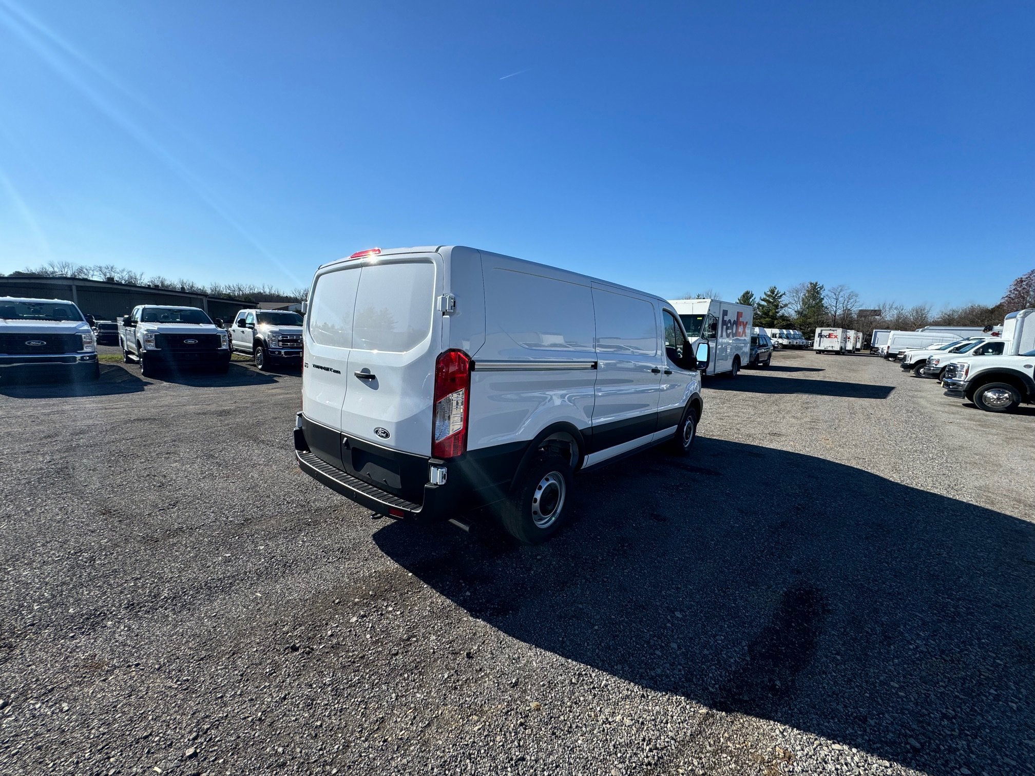 New 2026 Oxford White Ford Cargo Van image 8