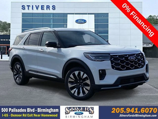 New 2026 White Ford Platinum image 1