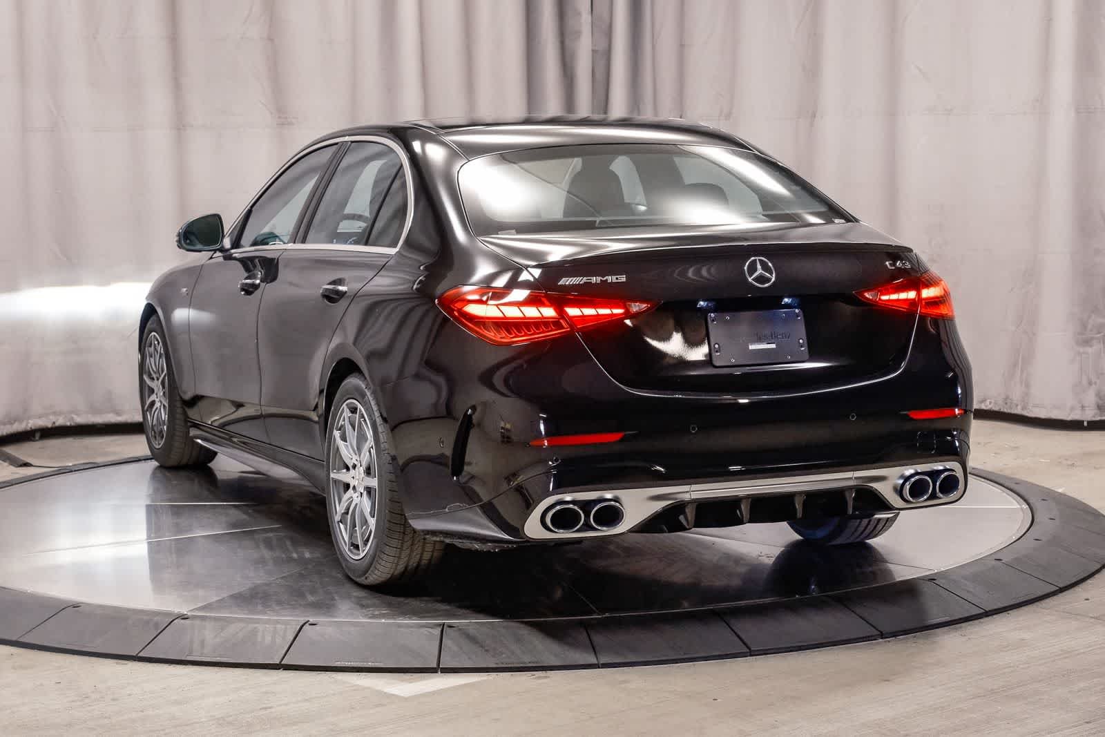 New 2026 Black Mercedes-Benz AMG® C 43 4MATIC Sedan image 43