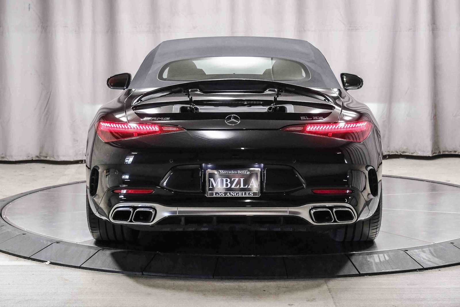 Certified Used 2023 Obsidian Black Metallic Mercedes-Benz AMG® SL 55 image 3