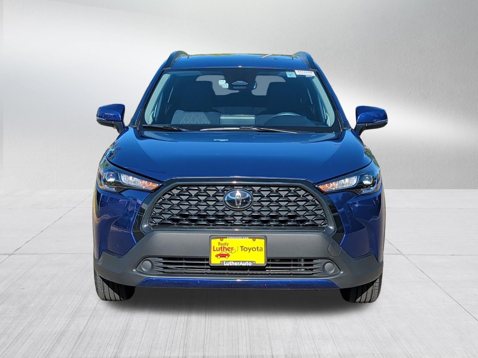 Certified Used 2023 Blue Crush Metallic Toyota LE image 2