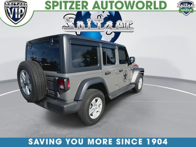 Used 2019 Gray Jeep Sport S 4x4 image 8