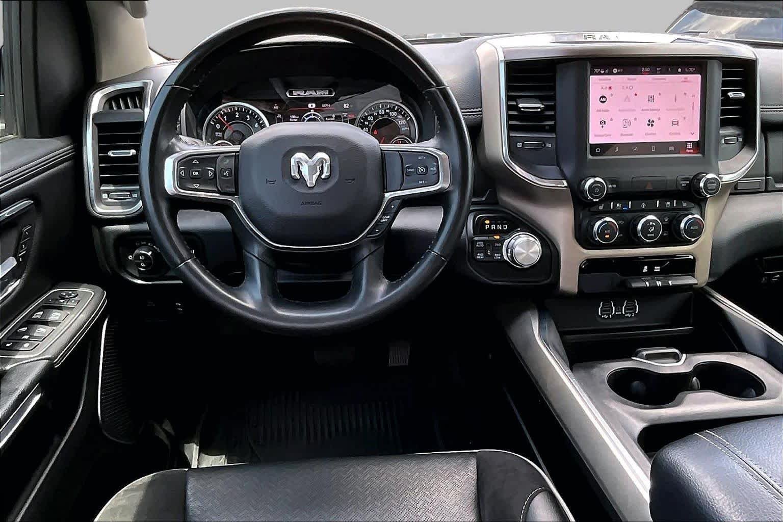 Used 2022 Bright White Clearcoat Ram Laramie image 9