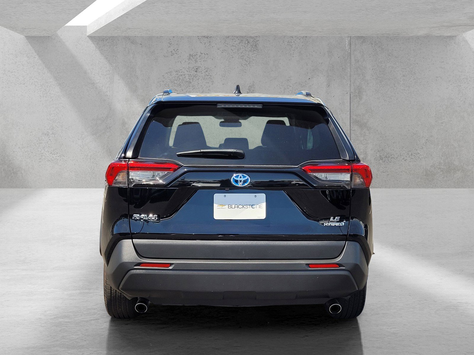 Used 2021 Black Toyota Hybrid LE image 5