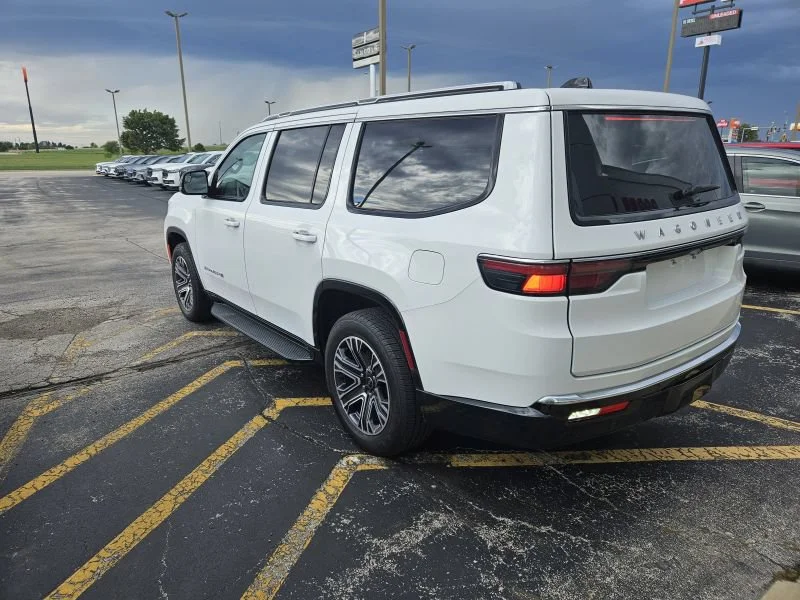 Used 2025 Bright White Clearcoat Jeep Series II image 3