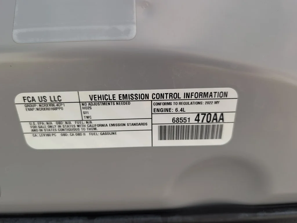 Used 2022 Gray Dodge R/T Scat Pack Widebody image 44