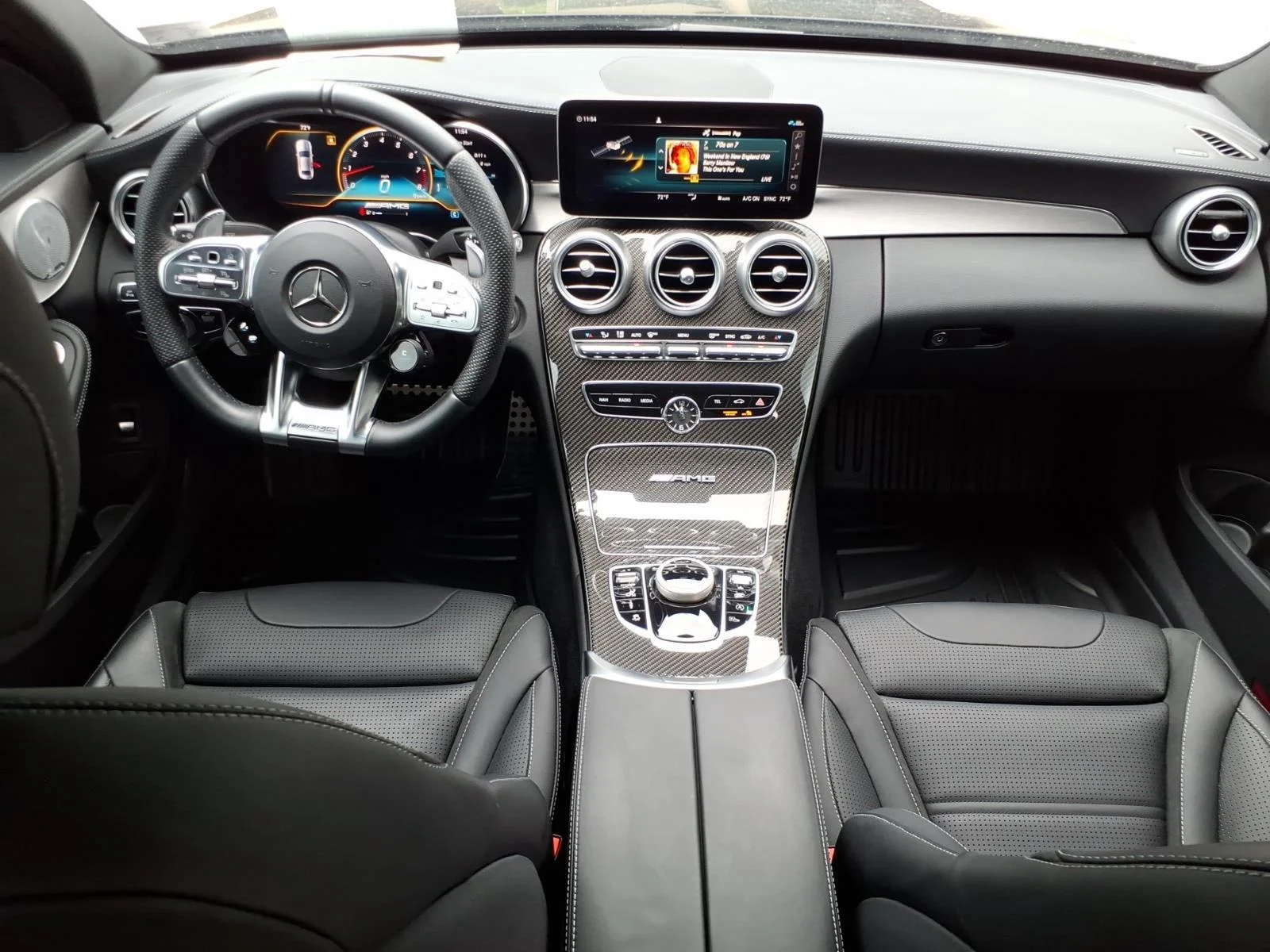 Certified Used 2021 Black Mercedes-Benz AMG® C 63 image 29