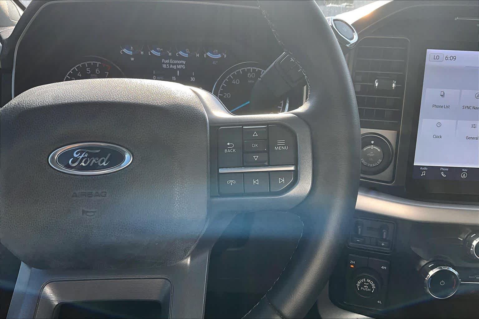 Used 2023 Antimatter Blue Metallic Ford XLT image 24
