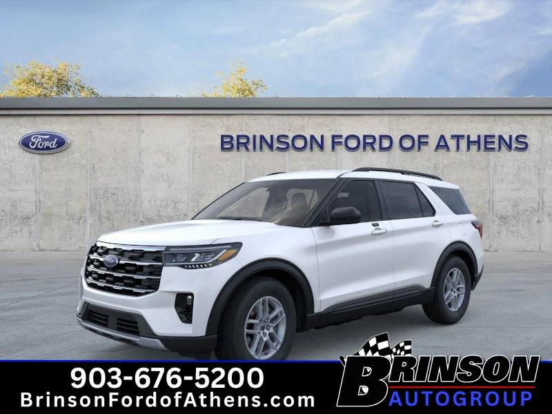 New 2026 Star White Metallic Tri-Coat Ford Active image 1
