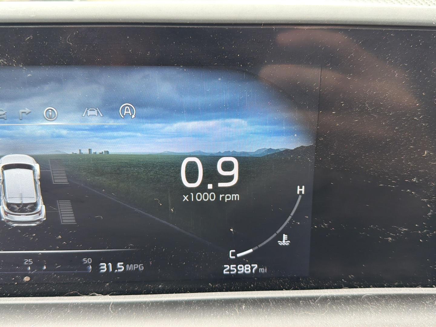 Used 2024 Valais Green/Fusion Black Roof Kia S image 9