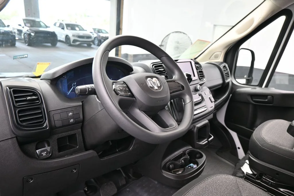 Used 2026 Bright White Clearcoat Ram Low Roof image 11