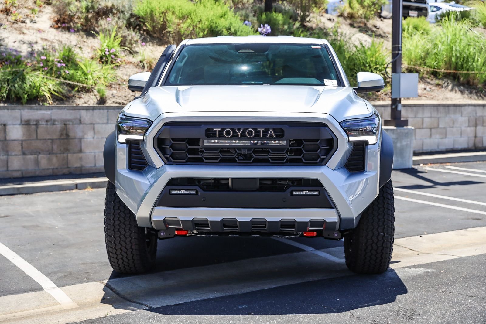 New 2026 Celestial Silver Metallic Toyota Tacoma Trailhunter image 2