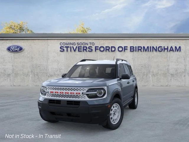 New 2026 Azure Gray Metallic Tri-Coat Ford Heritage image 3