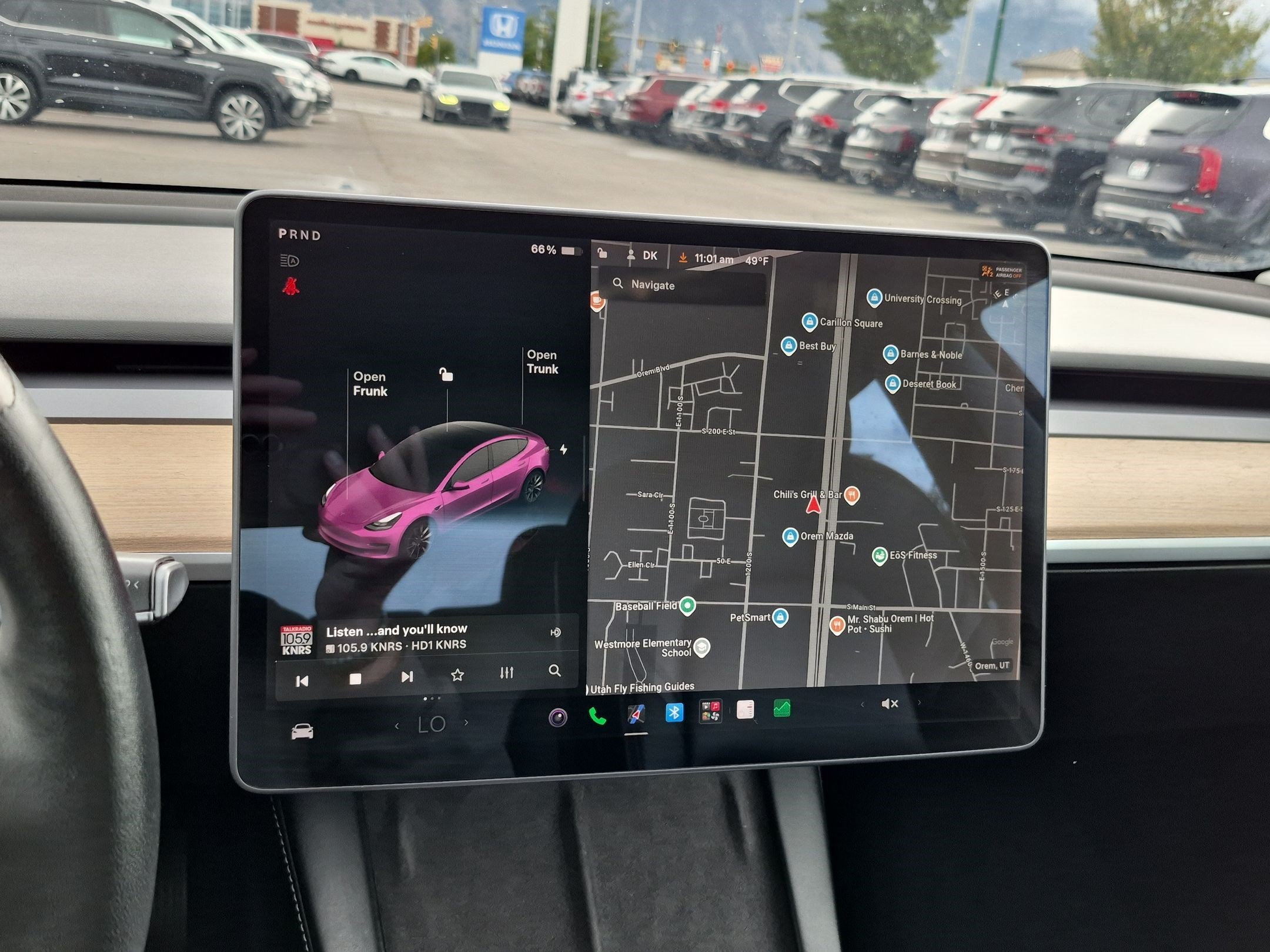 Used 2022 Deep Blue Metallic Tesla Long Range image 22