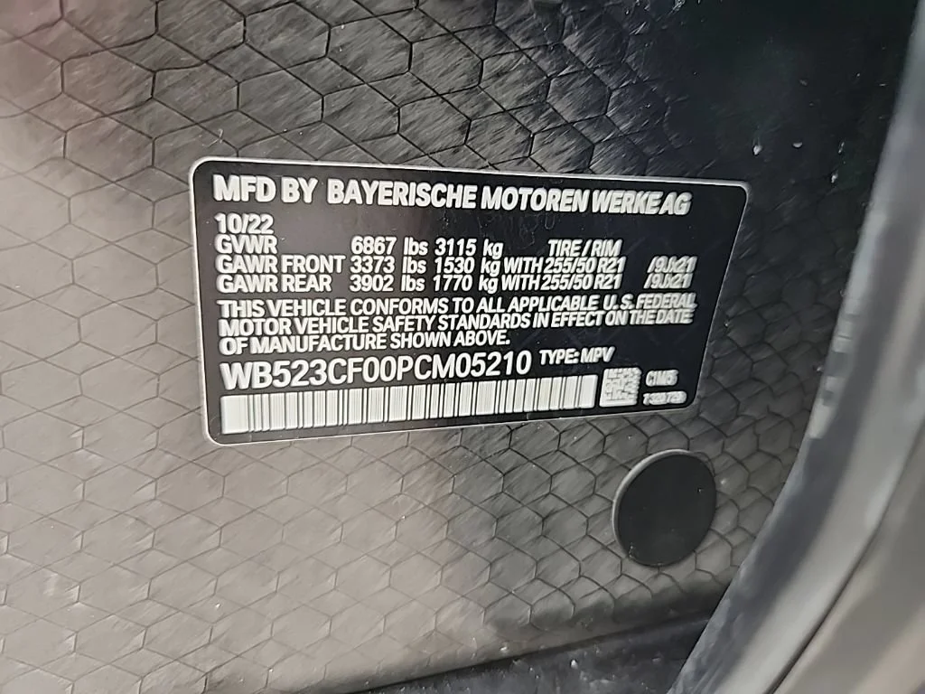 Certified Used 2023 Phytonic Blue Metallic BMW xDrive50 image 8