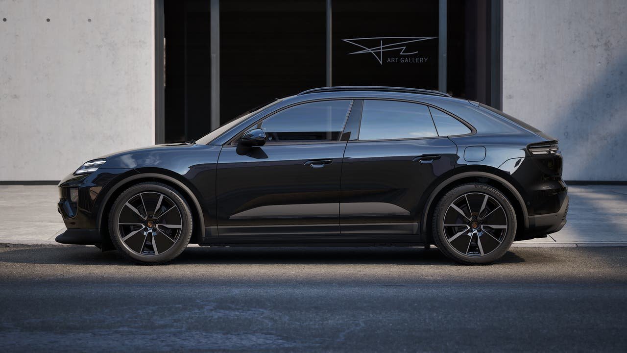 New 2026 Jet Black Metallic Porsche 4 Electric image 2