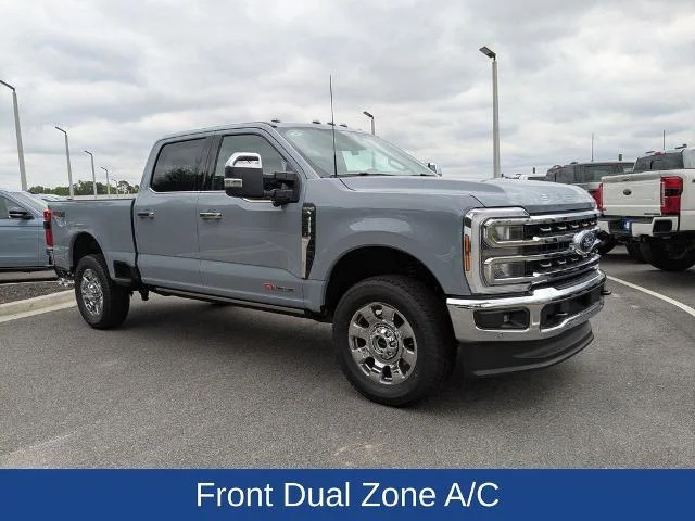 New 2026 Glacier Gray Metallic Tri-Coat Ford King Ranch image 35