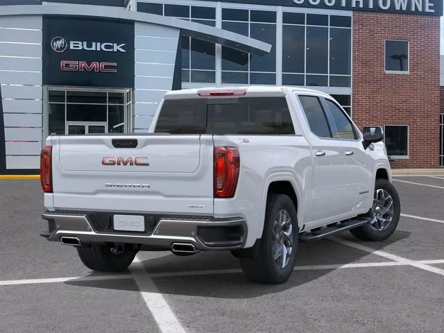 New 2026 Glacier White Tricoat GMC SLT image 4