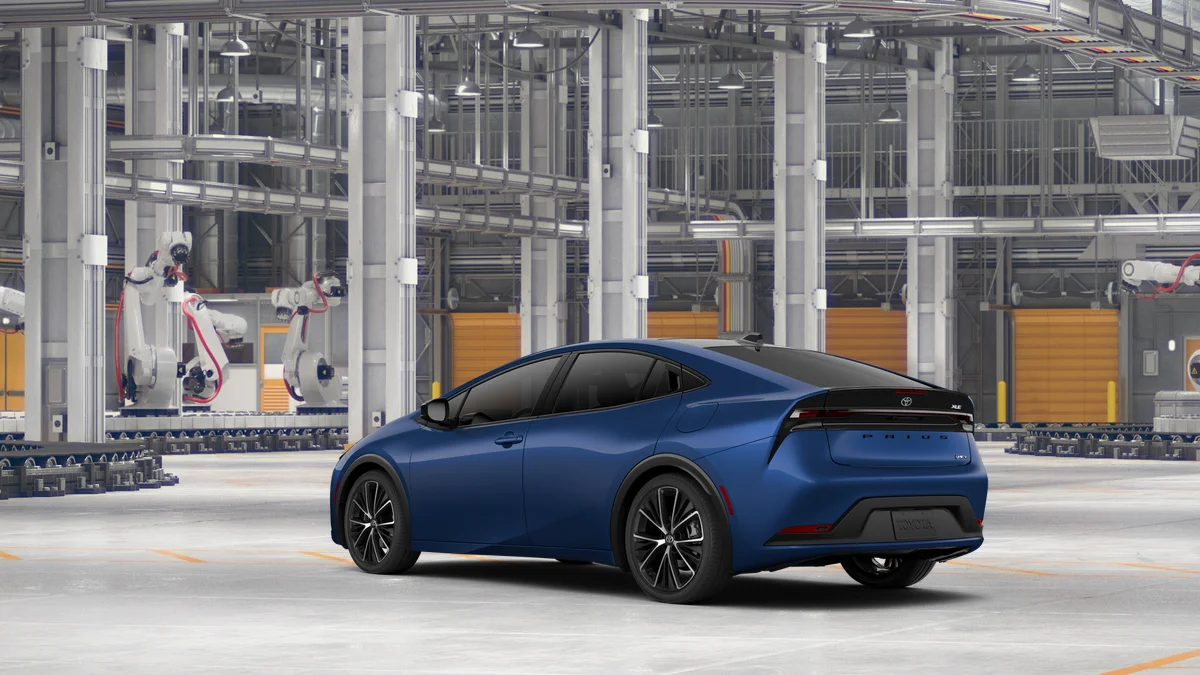 New 2027 Reservoir Blue Toyota XLE image 6