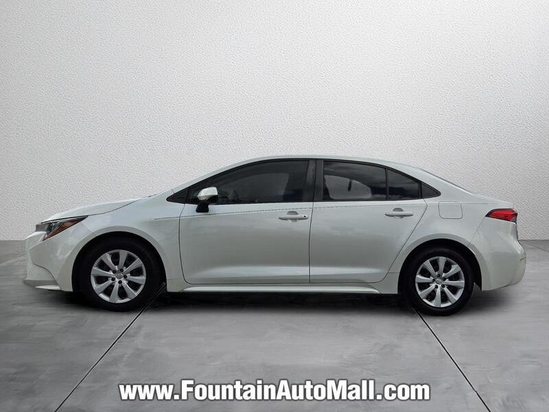 Used 2020 Blizzard Pearl TOYOTA LE CVT image 2