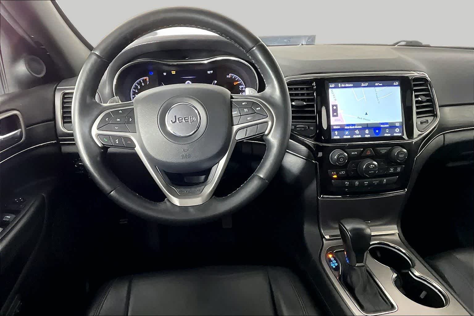 Used 2021 Diamond Black Crystal Pearlcoat Jeep Limited X image 6