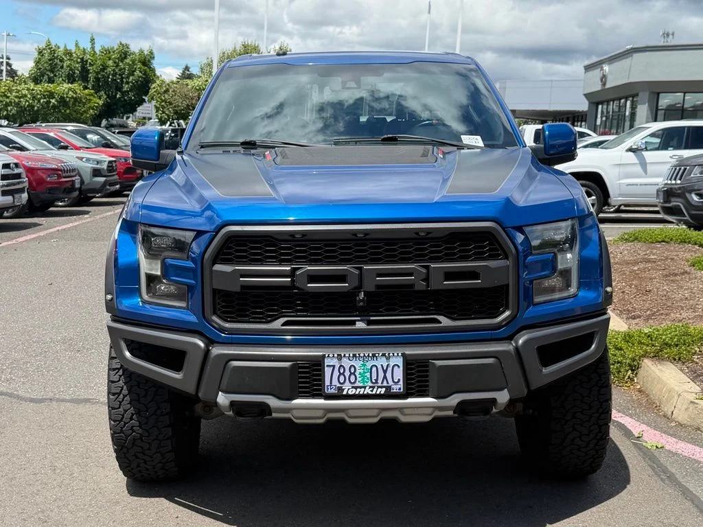 Used 2018 Lightning Blue Ford Raptor image 3