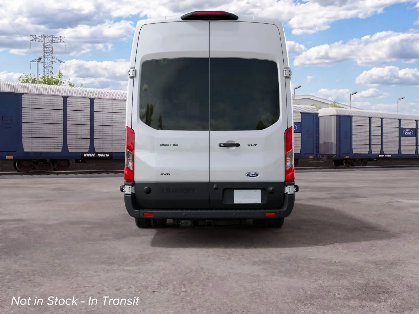 New 2027 Oxford White Ford Passenger Van XLT image 7