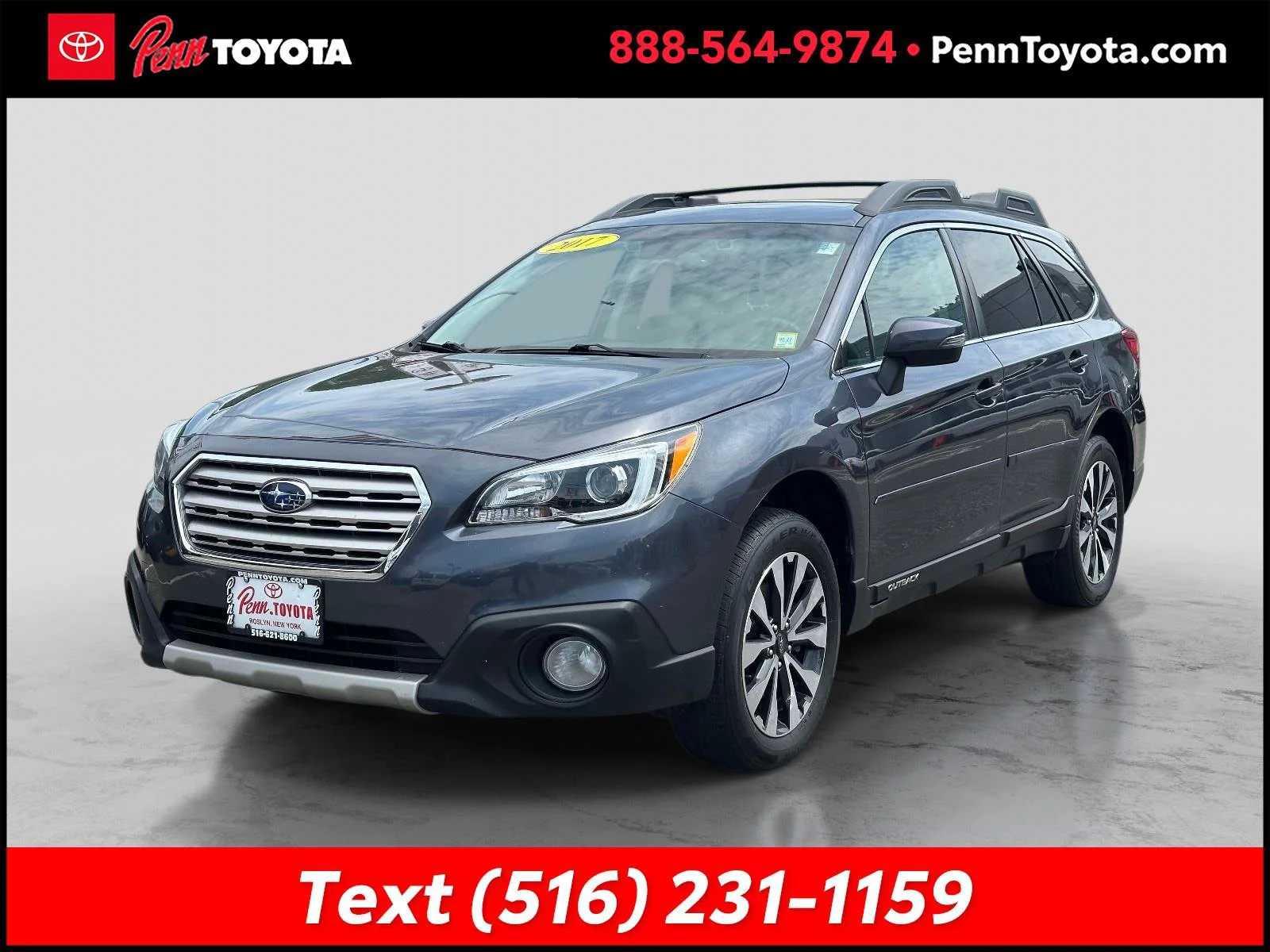 Used 2017 Carbide Gray Metallic Subaru Limited image 8