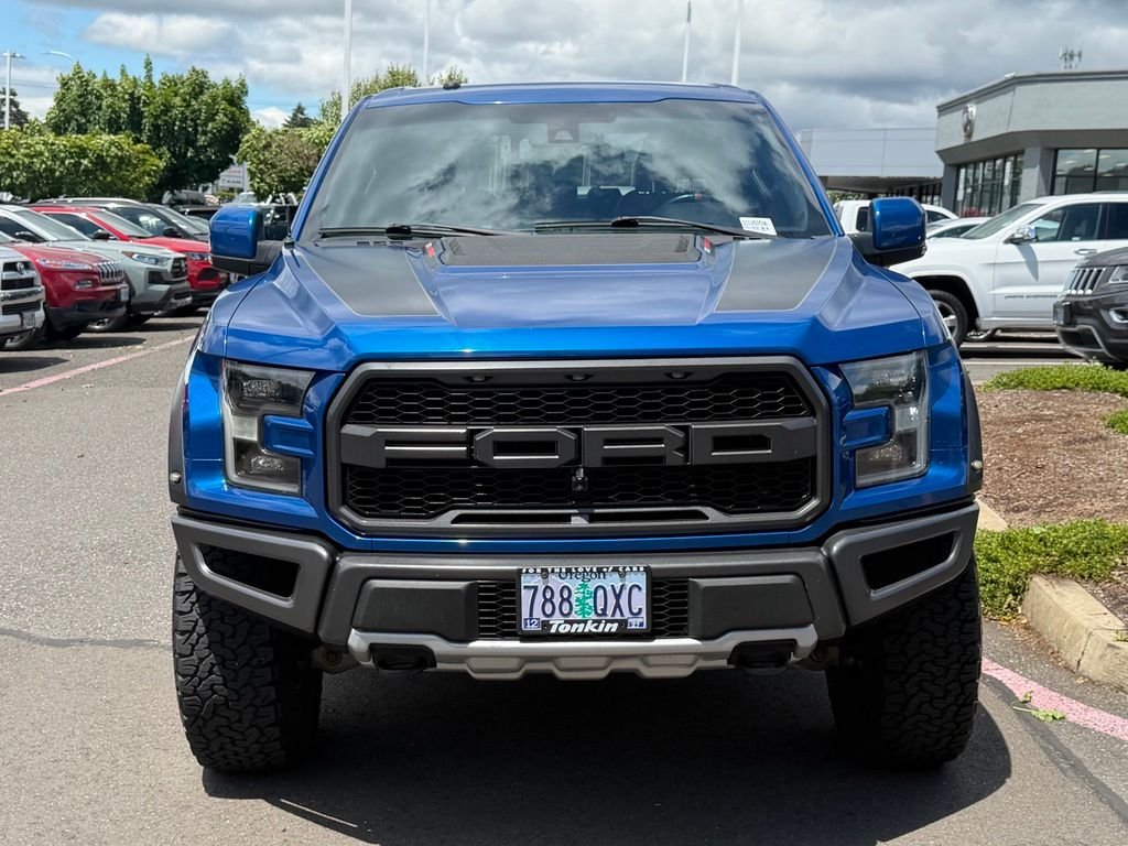 Used 2018 Blue Ford Raptor image 3
