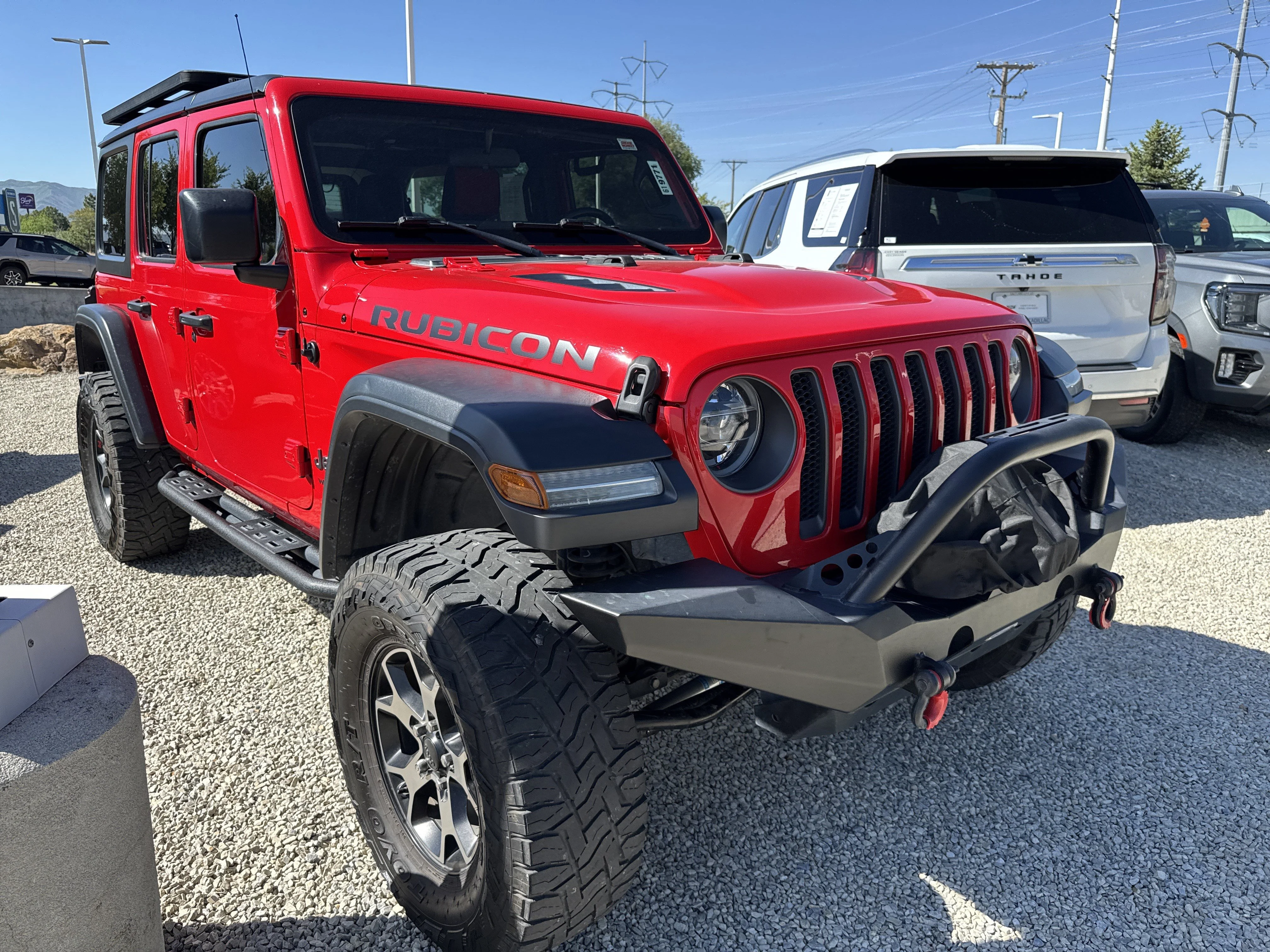 Used 2018 Firecracker Red Clearcoat Jeep Rubicon image 2