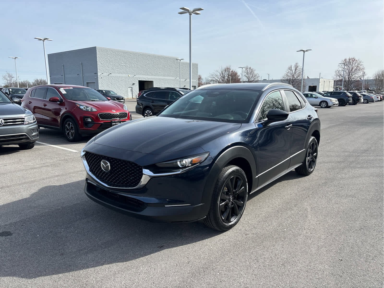 Certified 2025 Mazda CX-30 Select Sport with VIN 3MVDMBBM2SM856626 for sale in Kansas City