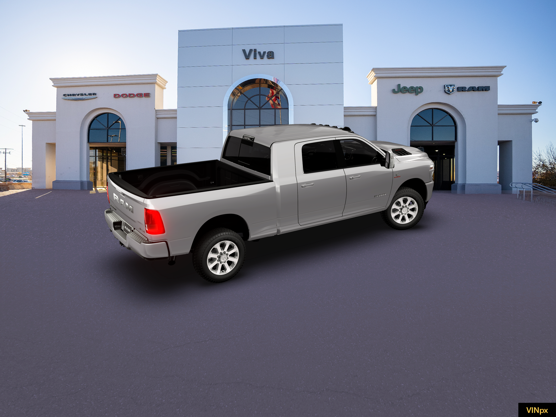 New 2026 Silver-Zynith Exterior Paint RAM LARAMIE image 18