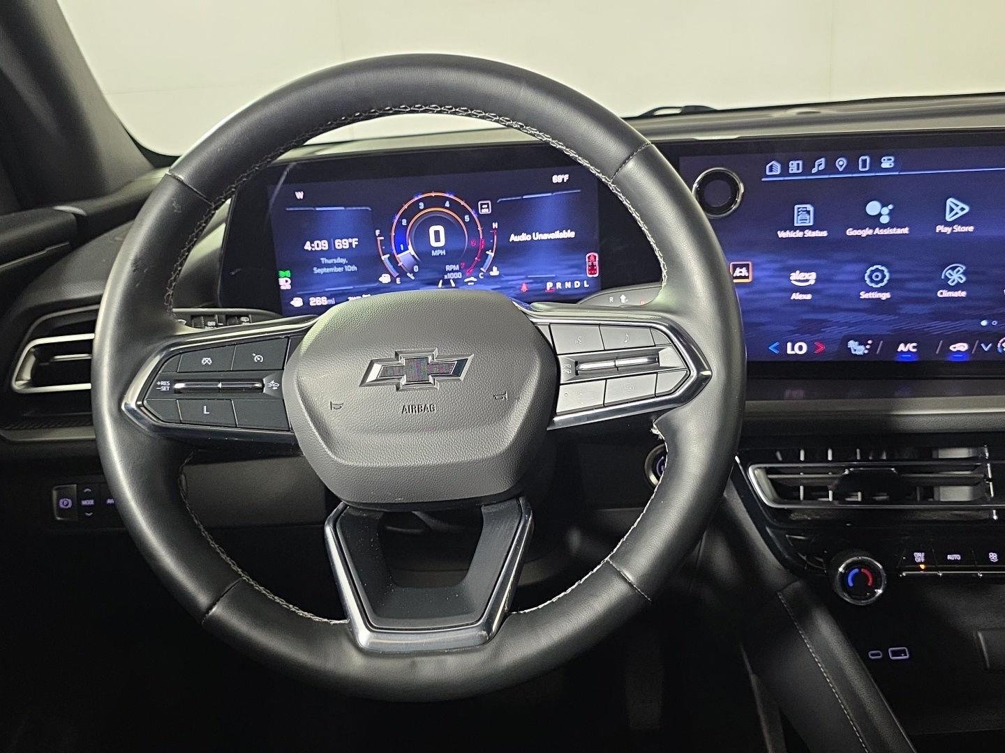 Used 2024 Sterling Gray Metallic Chevrolet AWD LT image 33