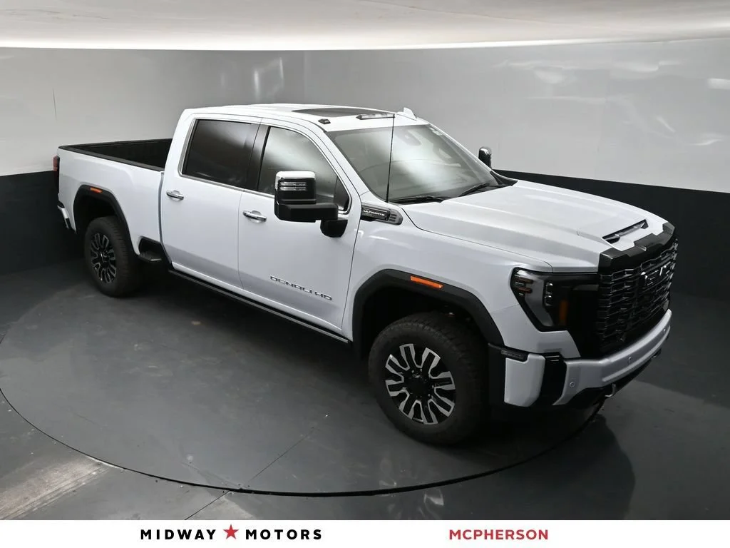 New 2026 Glacier White Tricoat GMC Denali Ultimate image 1