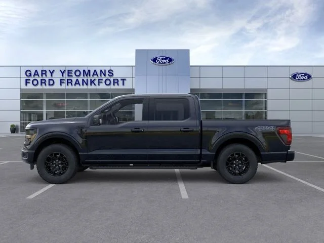 New 2026 Agate Black Metallic Ford XLT image 3