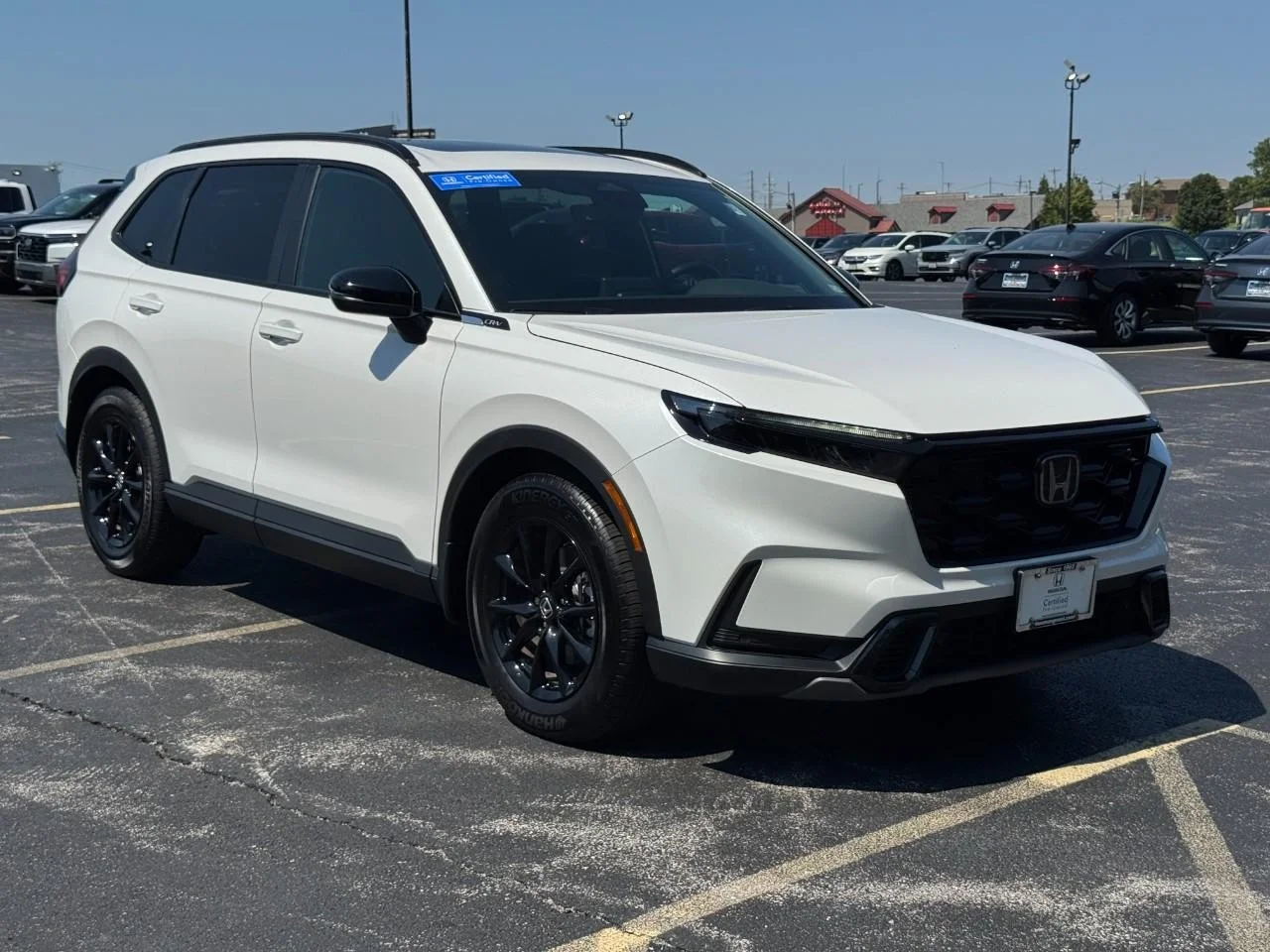 Certified Used 2026 Platinum White Pearl Honda Sport-L image 2