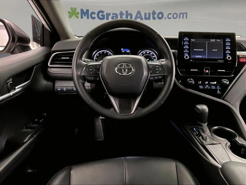 Certified Used 2021 White Toyota SE Nightshade image 7