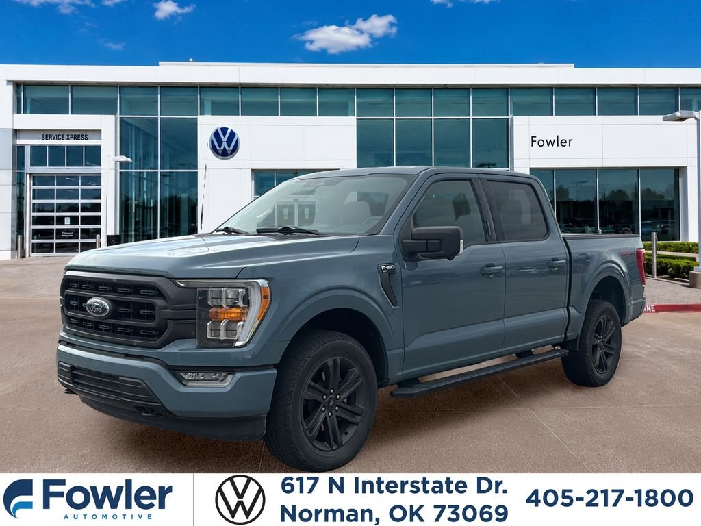 Used 2023 Blue Ford XLT image 1
