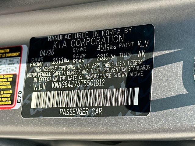 New 2026 Steel Matte Gray Kia GT-Line AWD image 31