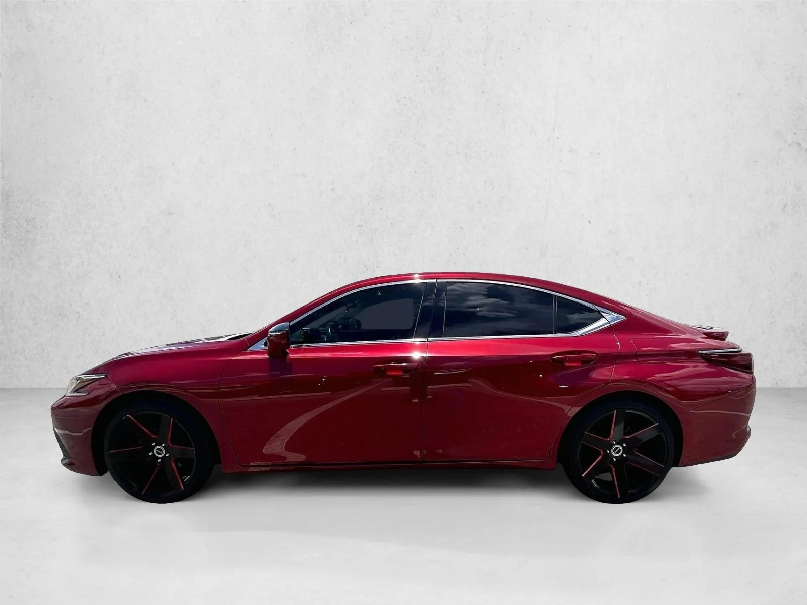 Used 2019 Red Lexus ES 350 F SPORT image 6