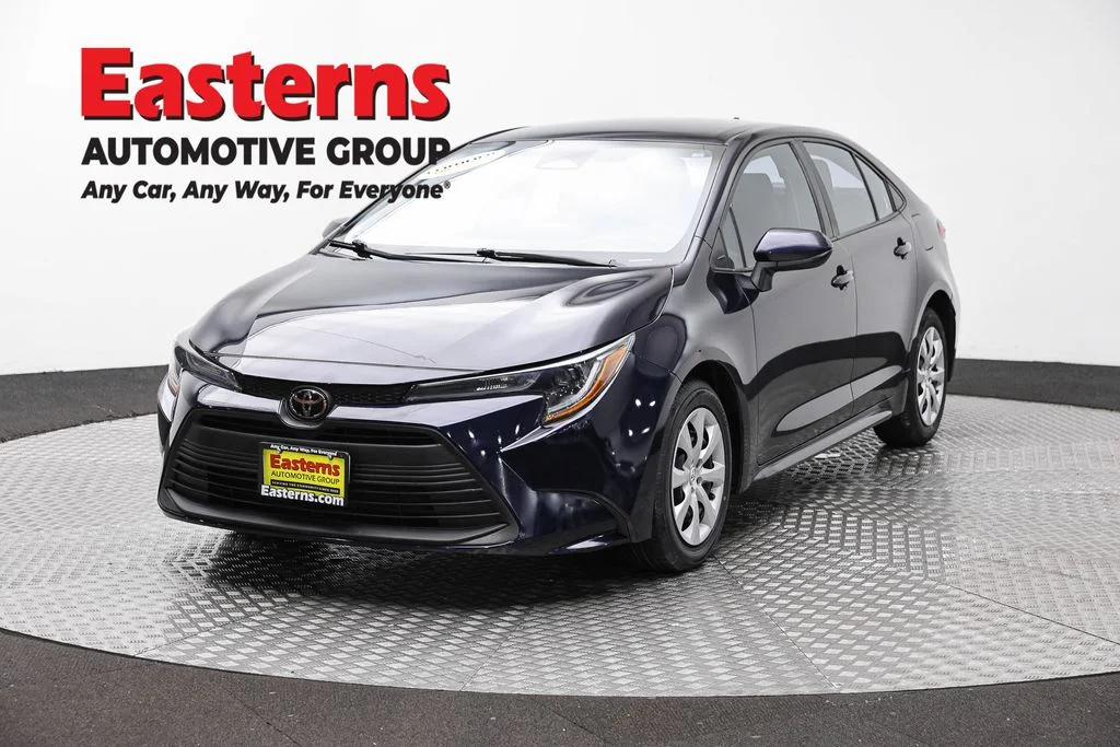 Used 2024 Blue Toyota LE image 1