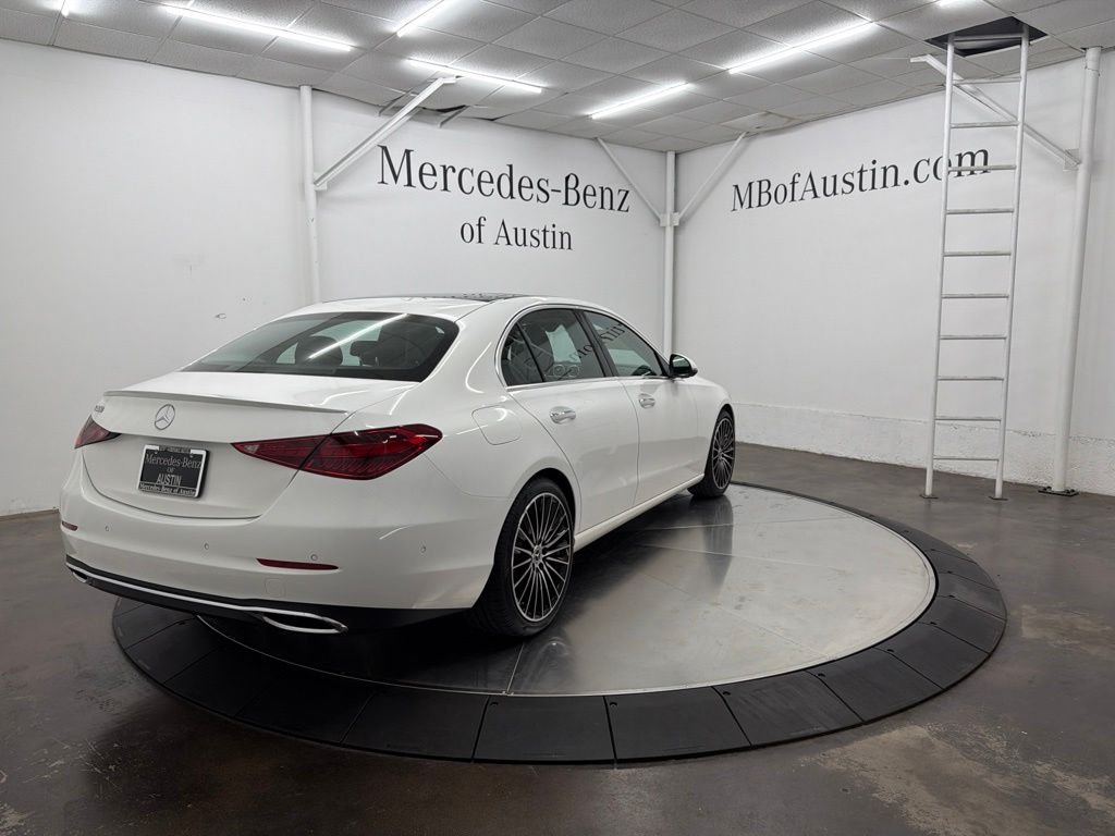 New 2026 Polar White Mercedes-Benz C 300 image 7