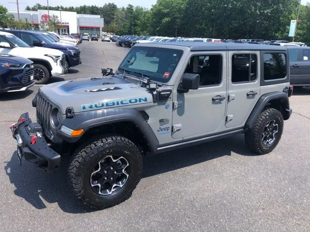 Used 2021 Sting-Gray Clearcoat Jeep Unlimited Rubicon 4xe image 39